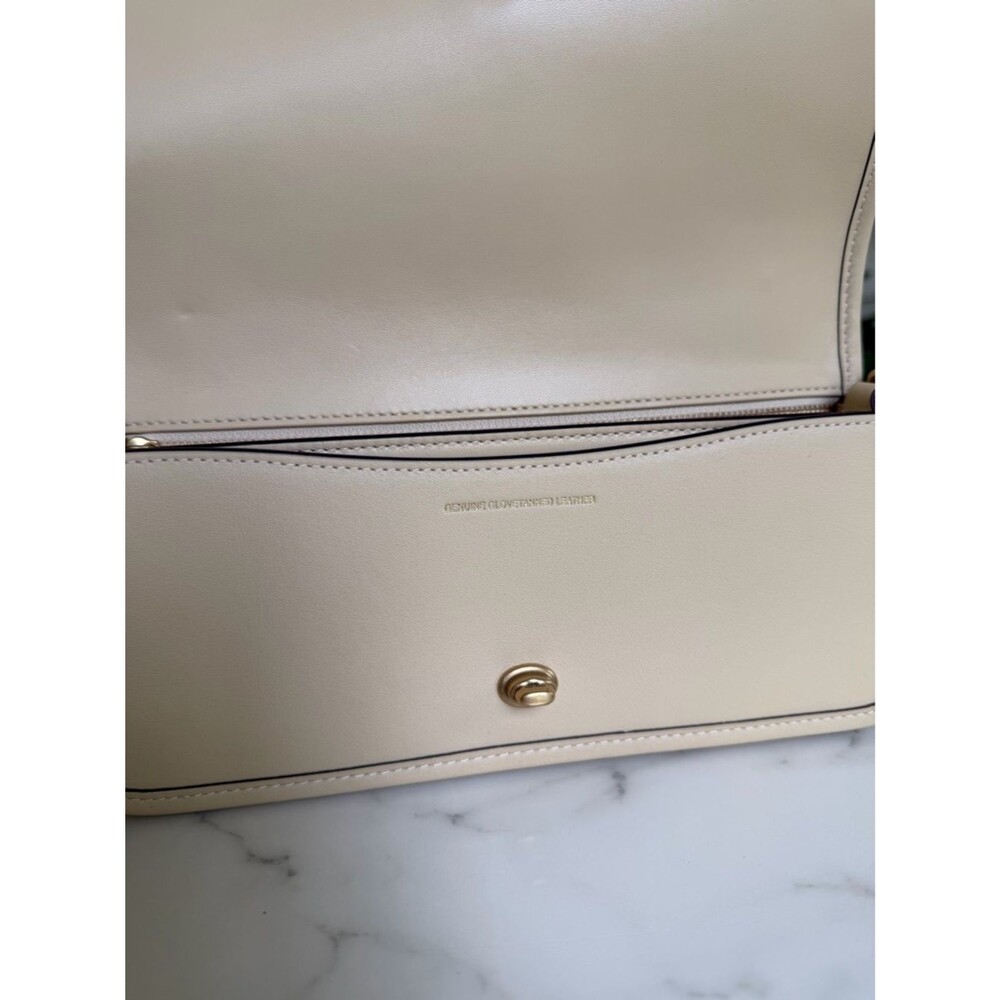 NWOT Coach DINKY Bag Glovetanned Leather CW641 Brass Moonlight Cream Ivory - Picture 13 of 15